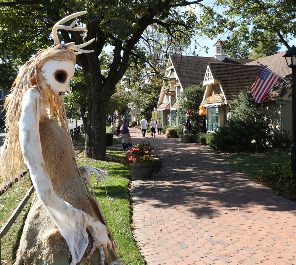 Whether frightening or friendly, this season's scarecrows are taking over  the town