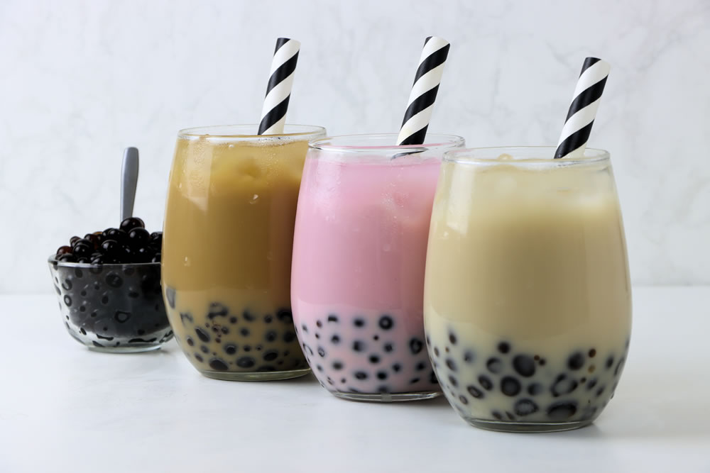 tapioca balls bubble tea