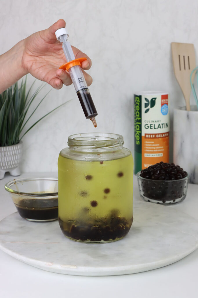 Low Carb Bubble Tea With Gelatin Boba Pearls Better Living