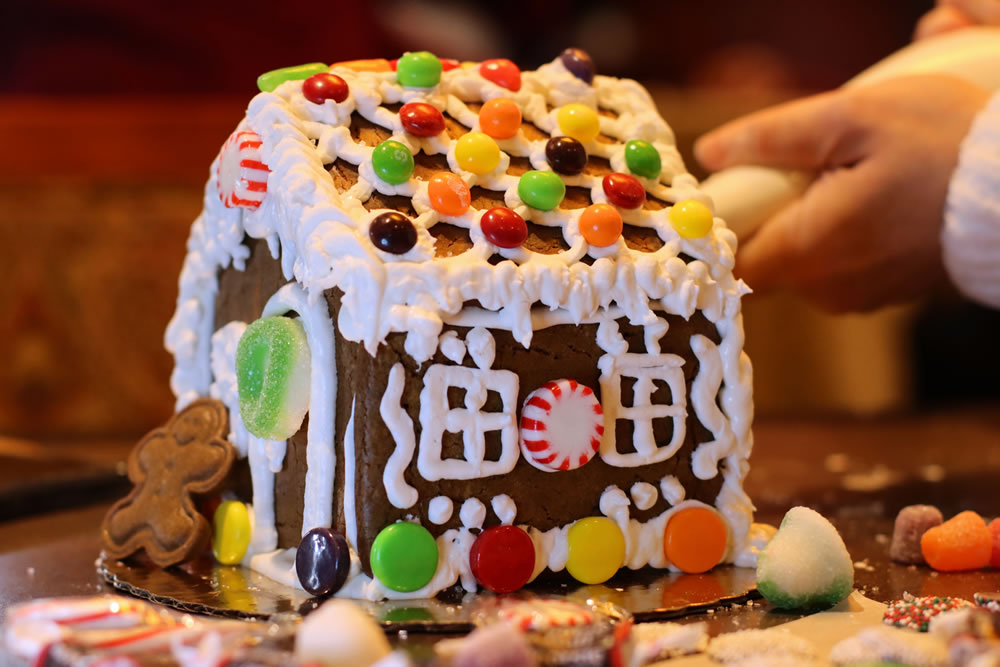 Chestnut Hill Gingerbread House