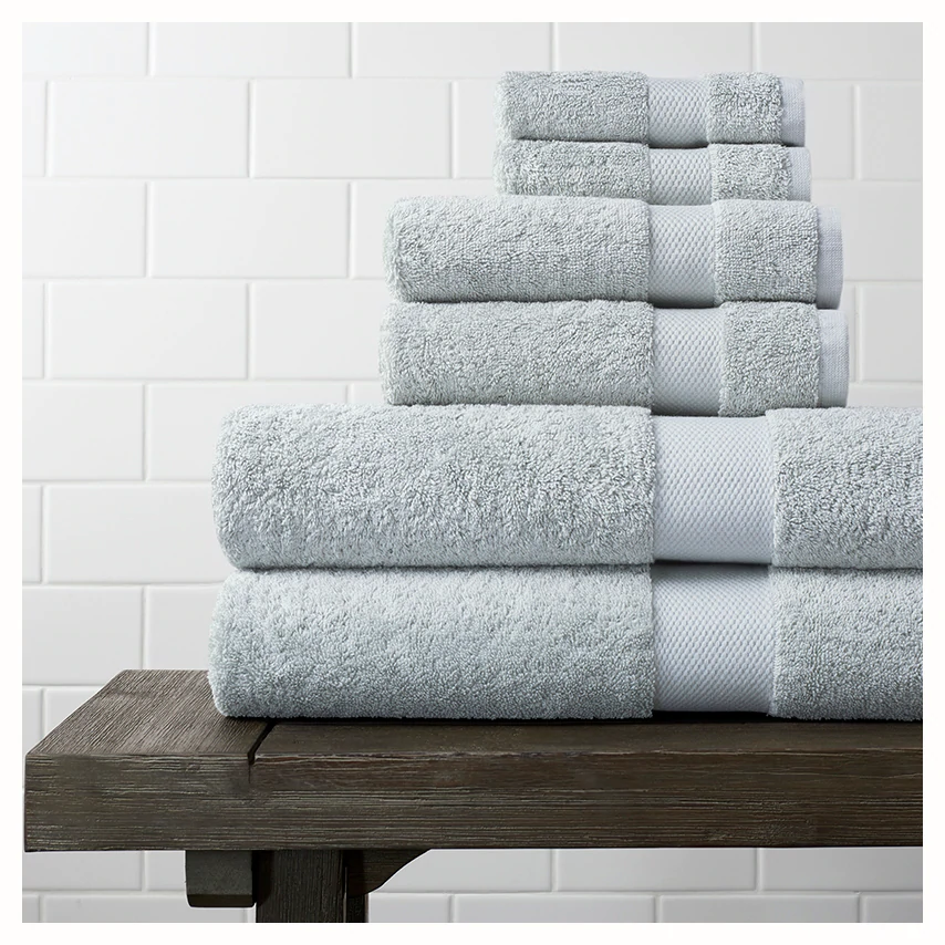 Shore Plush_Bath 6 Piece Plush Towel Set Boll_&_Branch