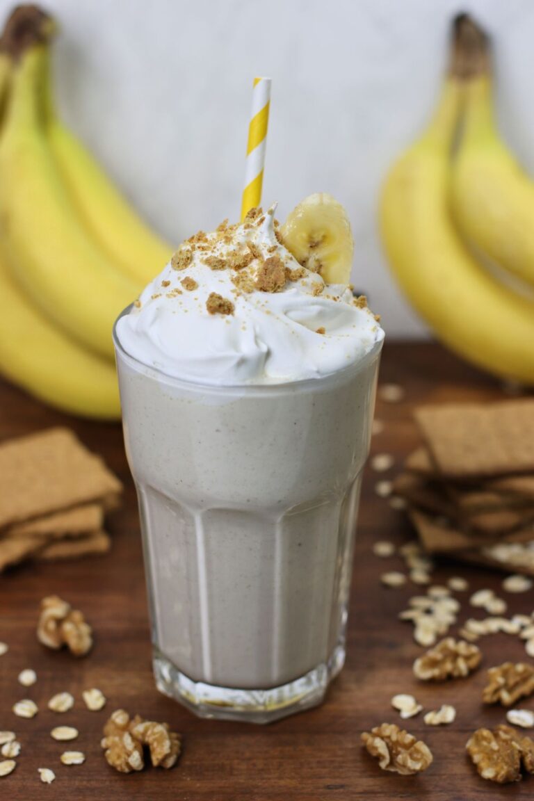 Healthy Banana Cream Protein Shake - Better Living