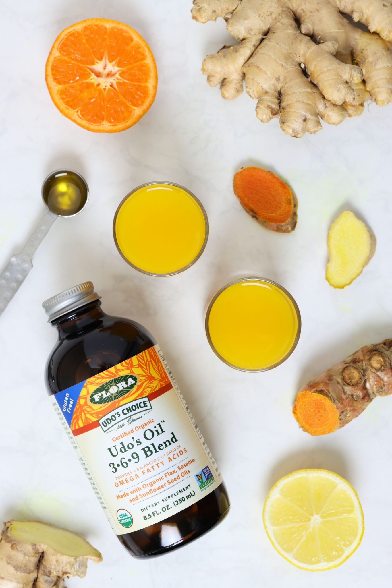 Ginger Turmeric Immune Boosting Shots - Better Living