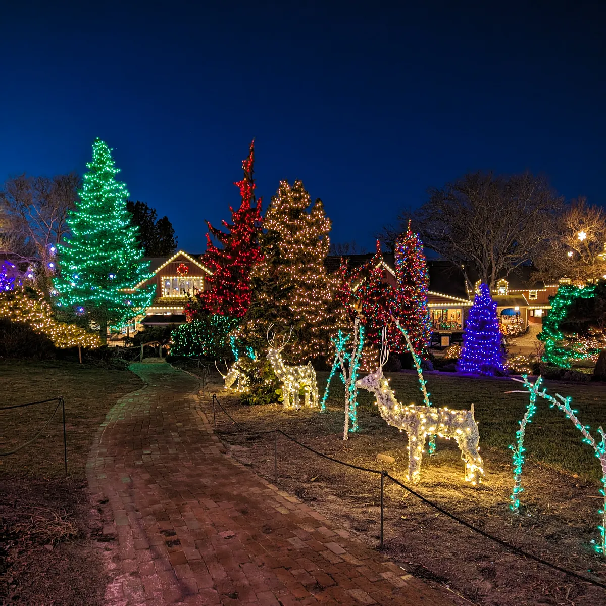 Peddlers Village Christmas Lights 14B 1 of 1 BL