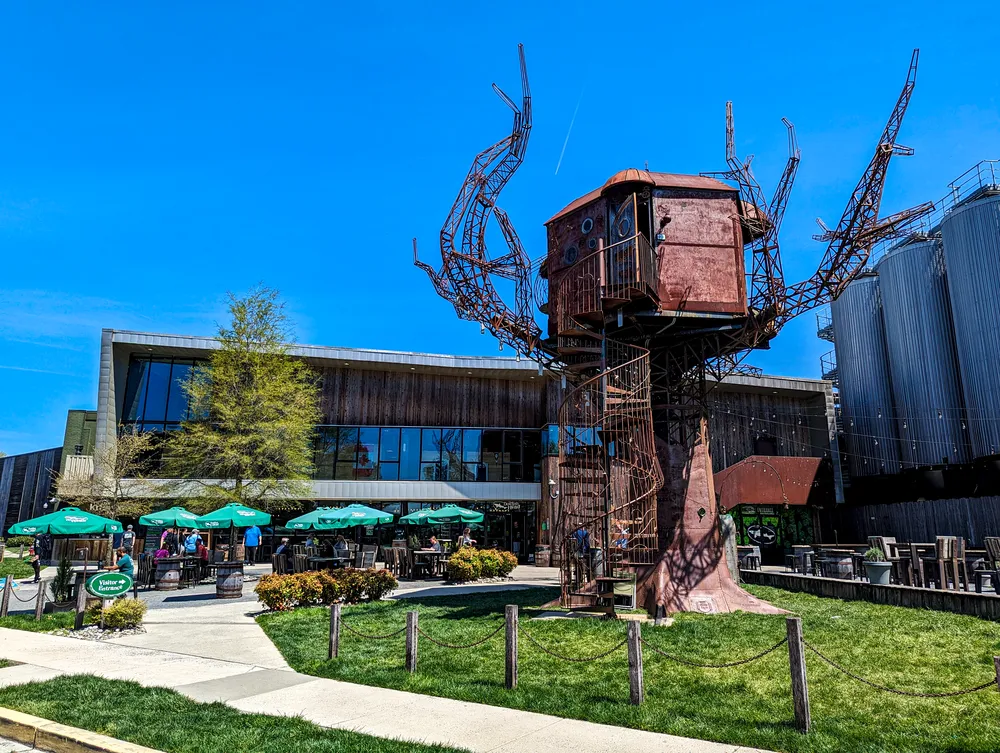 The Steampunk Treehouse at Dogfish Head Craft Brewery and Tasting Room in Milton, DE