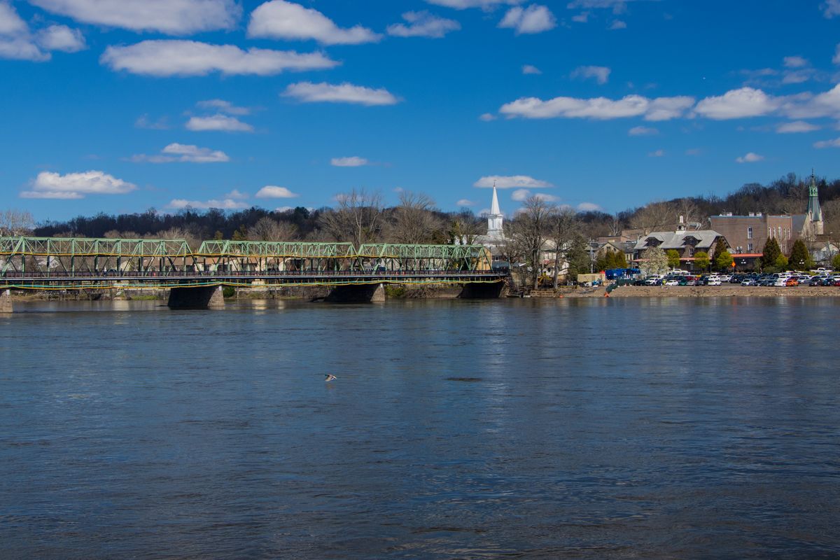 The bridge from New Hope, PA to Lambertville, NJ