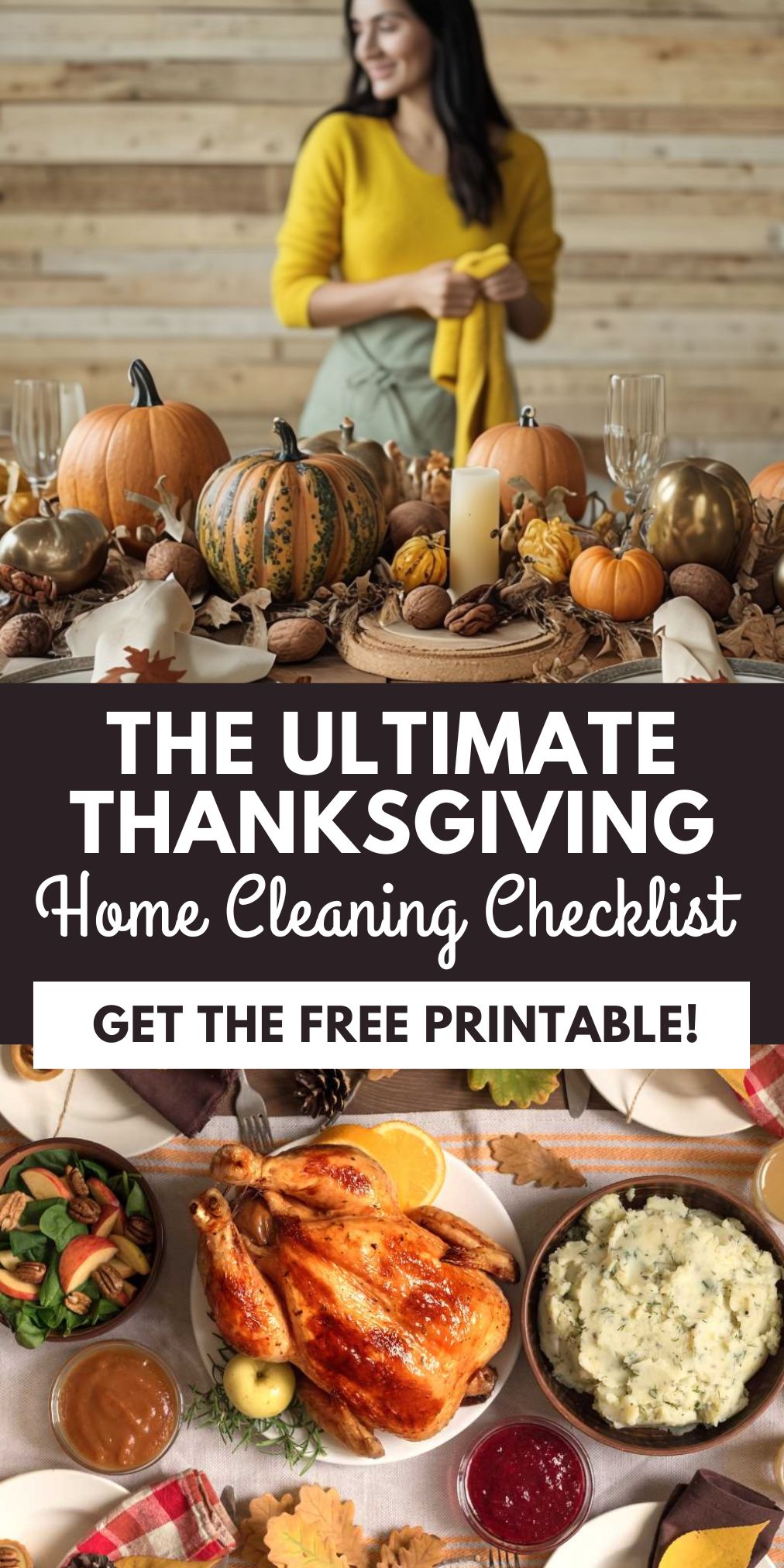 The Ultimate Thanksgiving Home Cleaning Checklist : Better Living