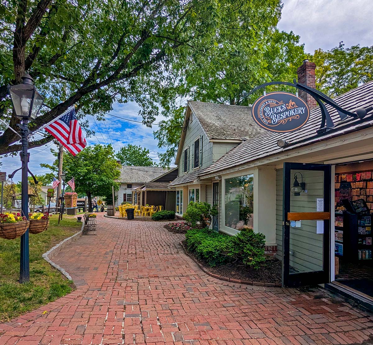 Bucks Bespokery stationery shop at Peddler's Village.