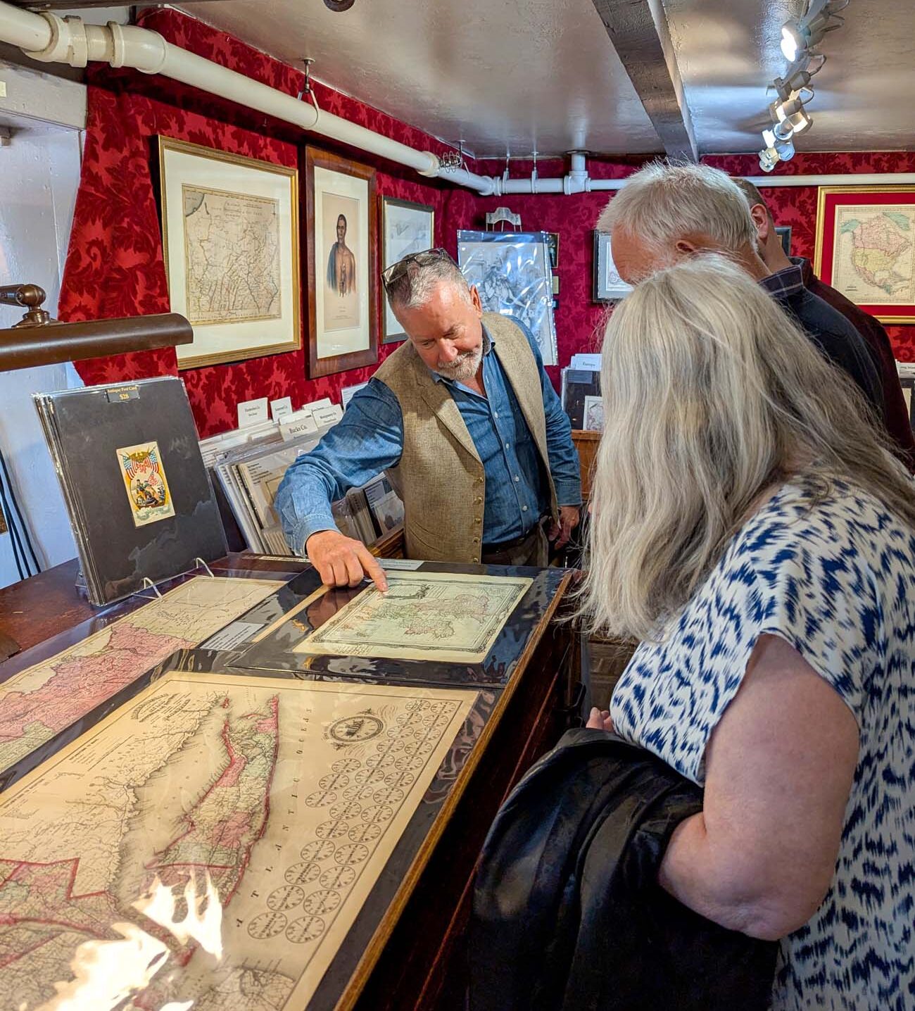 What's in a Name shop at Peddler's Village.