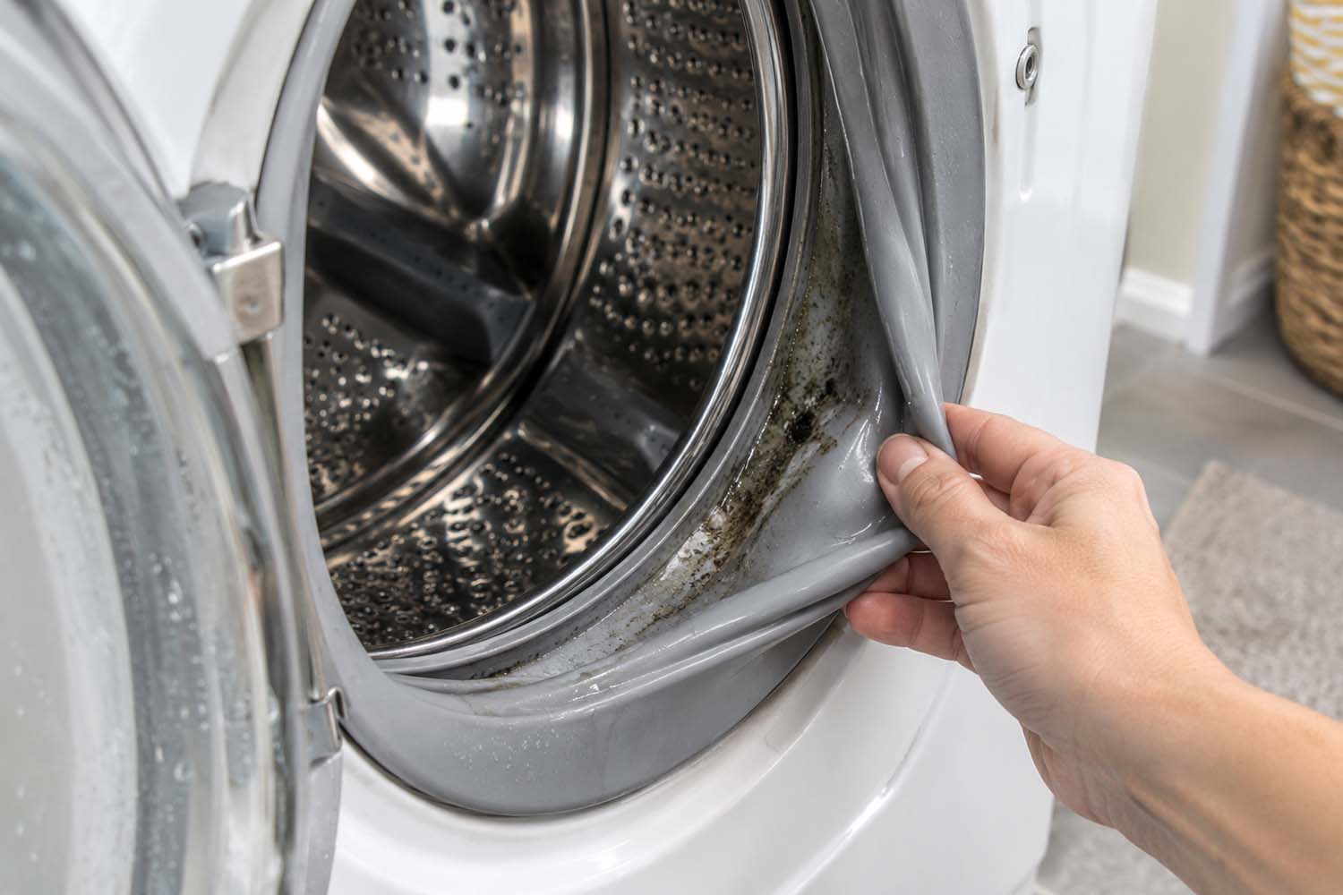 Is Your Washing Machine Growing Mold? Here’s How To Tell