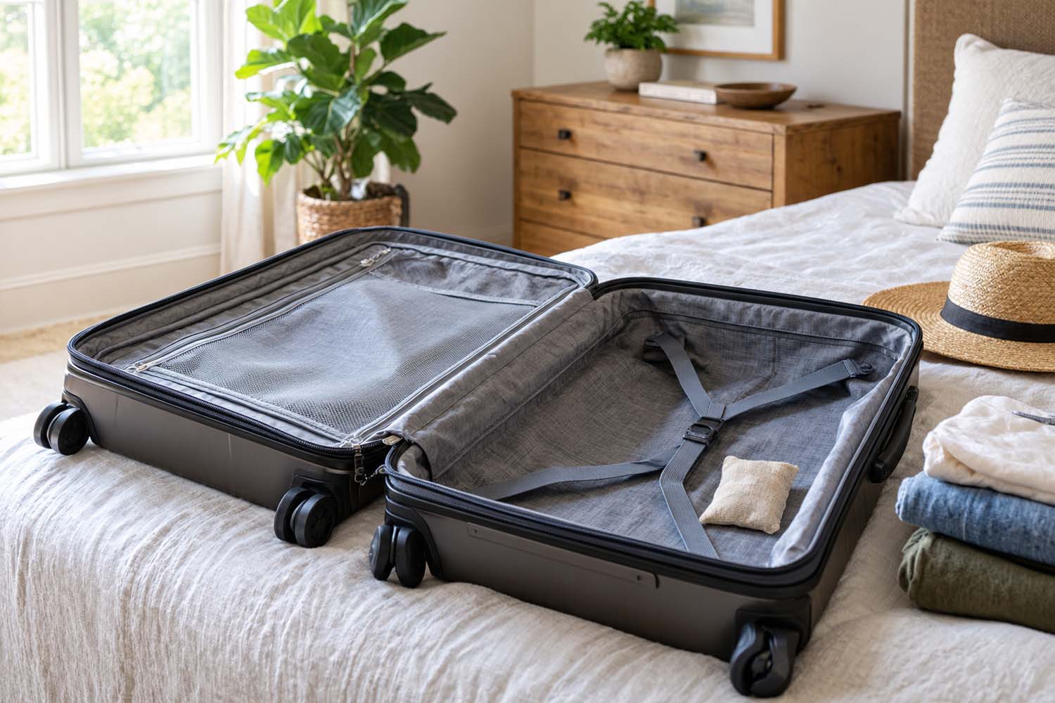 How to Keep a Suitcase From Smelling Musty: 4 Steps